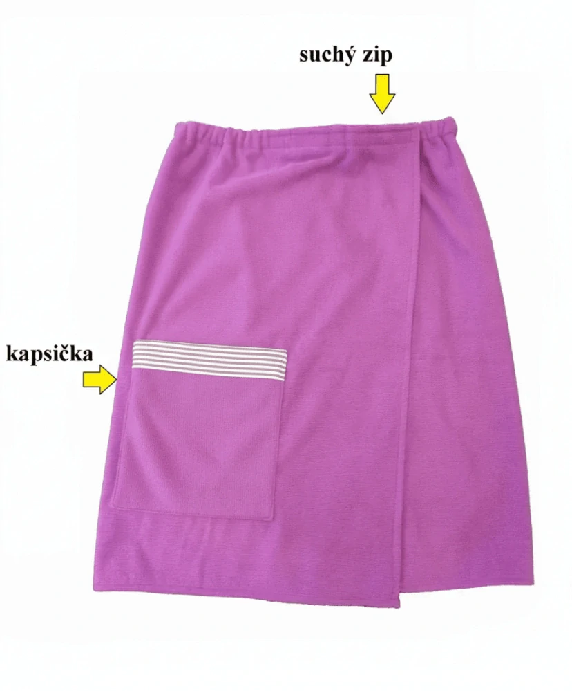 CEDR Saunový kilt z rychleschnoucího materiálu 70x140cm